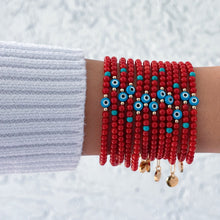 Load image into Gallery viewer, I Attract Good Vibes Only — Evil Eye Bracelet - Georgina Nicol
