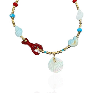 I Attract Joy & Abundance – Coastal Charm Statement Necklace Limited Edition - Georgina Nicol