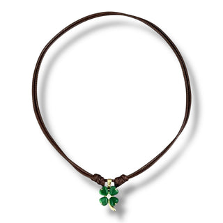 I Attract Luck Clover Necklace - Georgina Nicol
