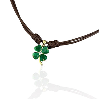I Attract Luck Clover Necklace - Georgina Nicol