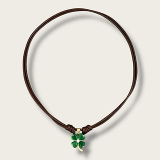 I Attract Luck Clover Necklace - Georgina Nicol
