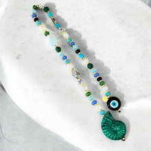 Load image into Gallery viewer, I Carry Beauty, Protection and Power Within — One - of - a - Kind Gemstone Bag Charm - Georgina Nicol
