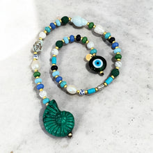 Load image into Gallery viewer, I Carry Beauty, Protection and Power Within — One - of - a - Kind Gemstone Bag Charm - Georgina Nicol
