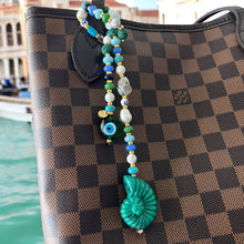 Load image into Gallery viewer, I Carry Beauty, Protection and Power Within — One - of - a - Kind Gemstone Bag Charm - Georgina Nicol
