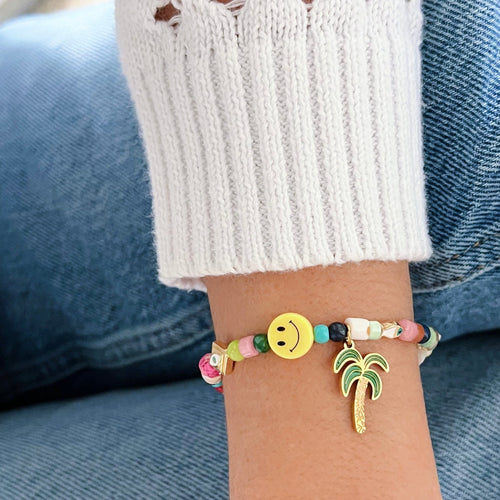 I Carry Joy, Luck, and Sunshine With Me — Assorted Beaded Bracelet - Georgina Nicol
