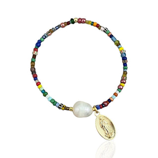 I Carry Light and Protection with Me — Virgin & Pearl Bracelet - Georgina Nicol