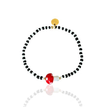 Load image into Gallery viewer, I Carry Luck, Joy, and Protection — Beaded Charm Bracelet (Sold Separately) - Georgina Nicol
