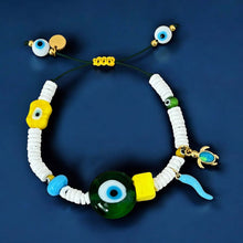 Load image into Gallery viewer, I Carry Peace, Protection and Luck — Summer Turtle Bracelet - Georgina Nicol
