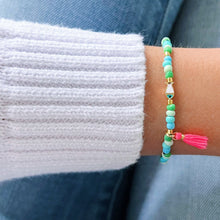 Load image into Gallery viewer, I Flow in Peace and Prosperity — Fish Charm Bracelet - Georgina Nicol
