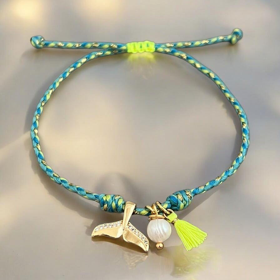 I Flow with Freedom and Light – Mermaid Tail Bracelet - Georgina Nicol