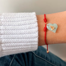 Load image into Gallery viewer, I Let Love Transform My Energy — Blue Quartz Butterfly Bracelet - Georgina Nicol
