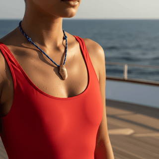 I Move with Flow, Confidence & Natural Power Seashell Necklace - Georgina Nicol