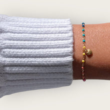 Load image into Gallery viewer, I Radiate Love and Joy — Colorful Heart Bracelet - Georgina Nicol
