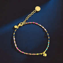 Load image into Gallery viewer, I Radiate Love and Joy — Colorful Heart Bracelet - Georgina Nicol
