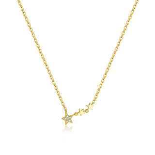 I Shine with Infinite Possibilities — CZ Stars Necklace - Georgina Nicol
