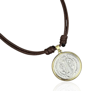 I Walk with Divine Protection — Saint Benedict Necklace - Georgina Nicol