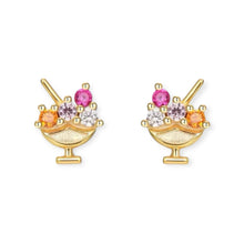 Load image into Gallery viewer, Ice Cream Tiny Stud Earrings - Georgina Nicol
