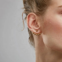 Load image into Gallery viewer, Gold Ball Earrings, Stainless Steel Jewelry, Tarnish Free
