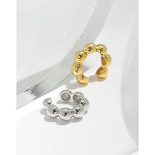 Load image into Gallery viewer, Silver Ball Ear Cuff, Non Pierced, Trendy, Tarnish Resistant
