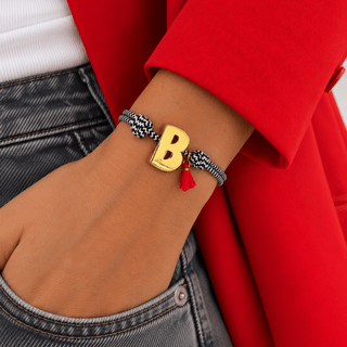 Initial Cord Bracelet - Georgina Nicol