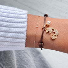 Load image into Gallery viewer, Intuition &amp; Strength – CZ Crab &amp; Pearl Bracelet (One of a Kind) - Georgina Nicol
