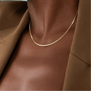 Isabella Herringbone Necklace - Georgina Nicol