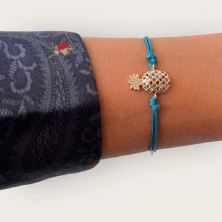 Island Spirit Bracelet – Pineapple Symbol of Good Vibes - Georgina Nicol