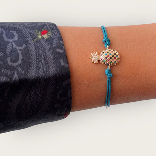 Island Spirit Bracelet – Pineapple Symbol of Good Vibes - Georgina Nicol