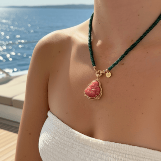 Jade Buddha Necklace - Georgina Nicol