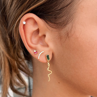 Large Snake Earrings - Georgina Nicol