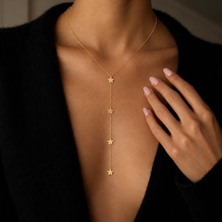 Lariat Star Necklace - Georgina Nicol