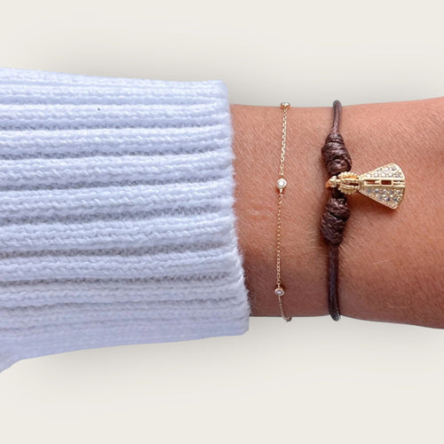 Light & Devotion – CZ Virgin Mary Bracelet - Georgina Nicol