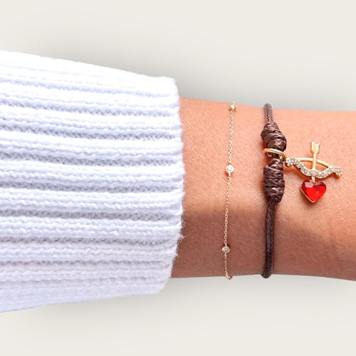 Love & Intention – Cupid's Arrow Charm Bracelet (One of a Kind) - Georgina Nicol