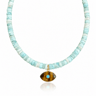 Lucia Larimar Necklace - Georgina Nicol