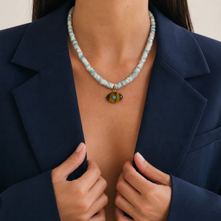 Lucia Larimar Necklace - Georgina Nicol