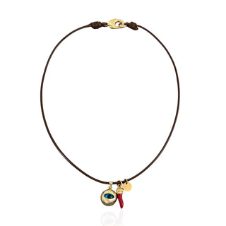Lucky Charm Cord Necklace - Georgina Nicol