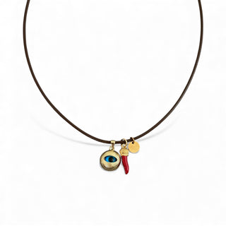 Lucky Charm Cord Necklace - Georgina Nicol