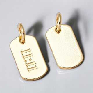 Make a Wish - 11:11 Tag Necklace - Georgina Nicol