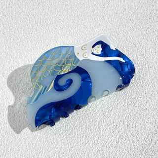 Mermaid Hair Claw – Ocean Fantasy Accessory - Georgina Nicol