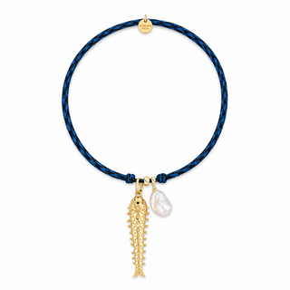 Milos Pearl Fish Necklace - Georgina Nicol