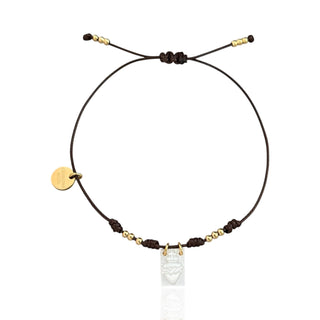 Mother of Pearl Sacred Heart of Jesus Scapular Bracelet - Georgina Nicol