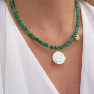 Mother of Pearl Saint Benedict Necklace - Georgina Nicol