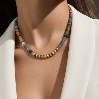 Multicolor Beaded Necklace - Georgina Nicol