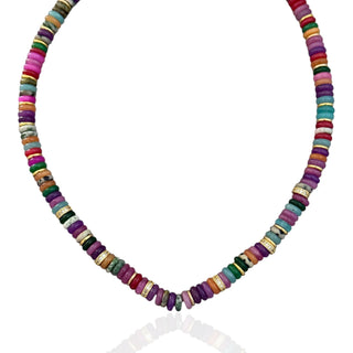 Multicolor Beaded Necklace - Georgina Nicol