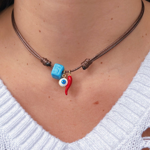My Energy Is Protected and Empowered — Lucky Charm Necklace - Georgina Nicol