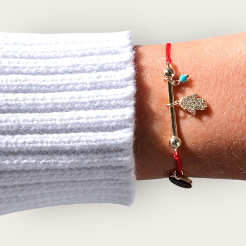 My Energy Is Pure, Protected, and Powerful — Red String Bracelet - Georgina Nicol