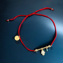 Load image into Gallery viewer, My Energy Is Pure, Protected, and Powerful — Red String Bracelet - Georgina Nicol
