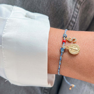 My Name Holds Power and Protection — St. Benedict Medal Bracelet - Georgina Nicol