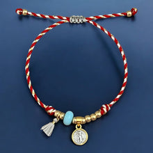 Load image into Gallery viewer, My Spirit Is Guarded by Divine Protection St. Benedict Bracelet - Georgina Nicol
