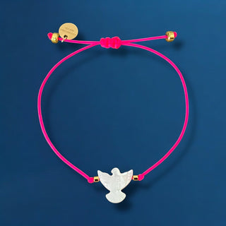 My Spirit Is Protected and Free — Mother of Pearl Bracelets - Georgina Nicol